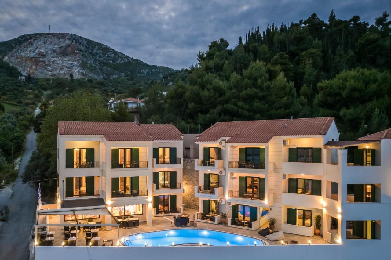 Griffon Kymi Hotel Previously Known As Valledi Village Kími Exterior foto