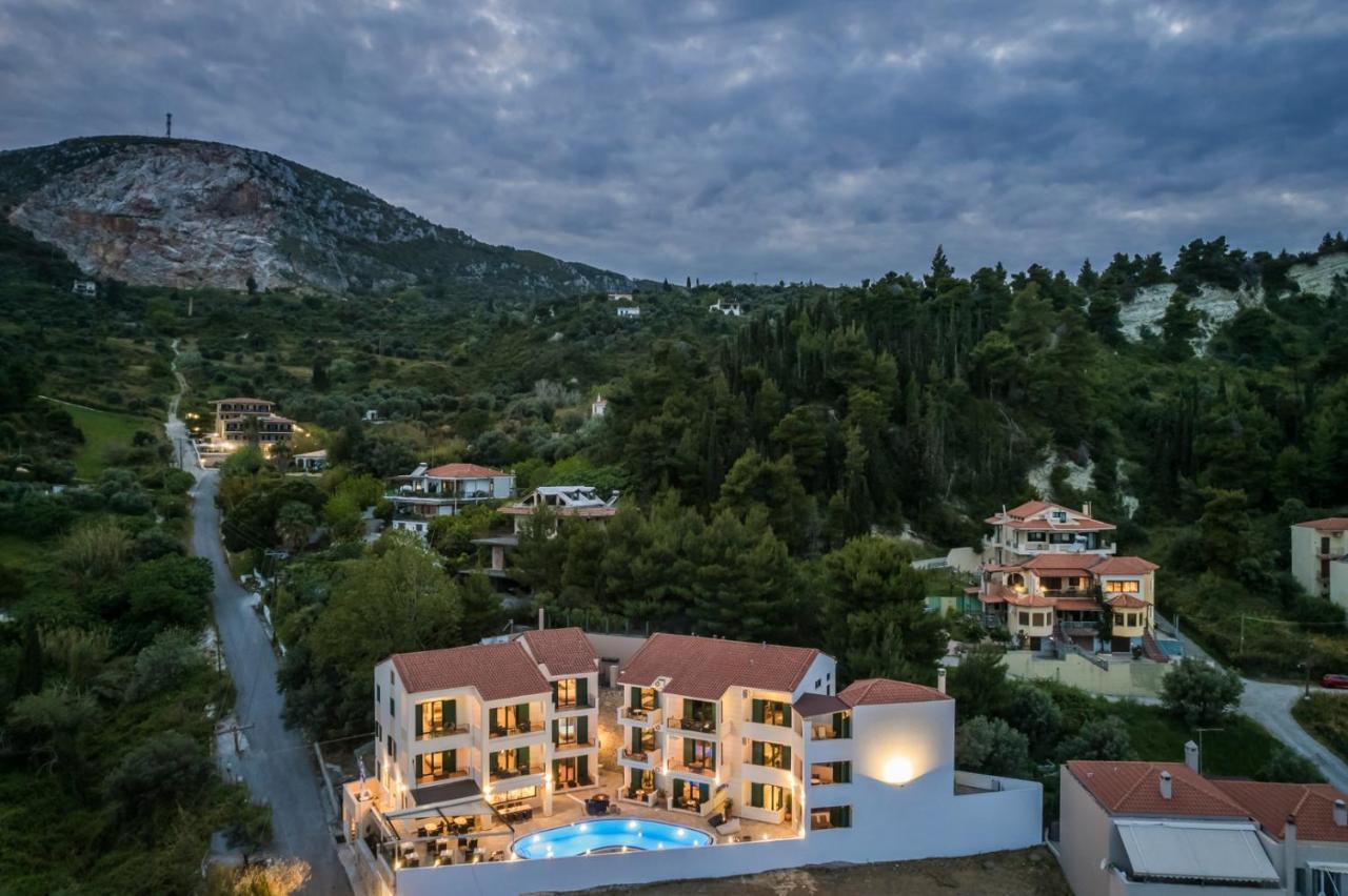 Griffon Kymi Hotel Previously Known As Valledi Village Kími Exterior foto